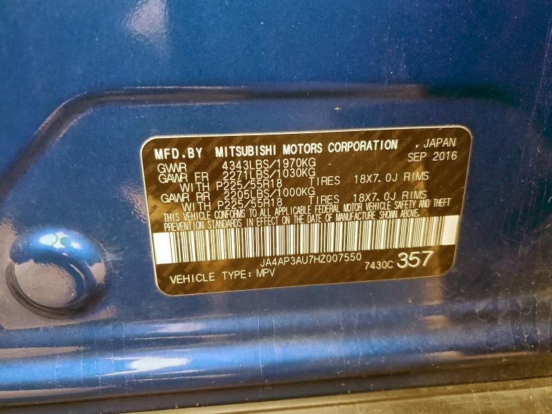 2017 Mitsubishi Outlander Sport es