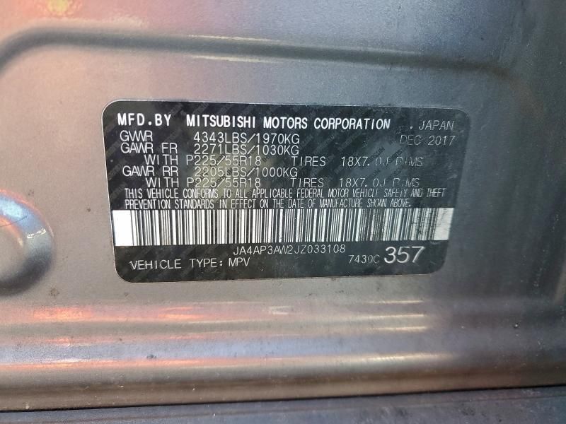 2018 Mitsubishi Outlander Sport es