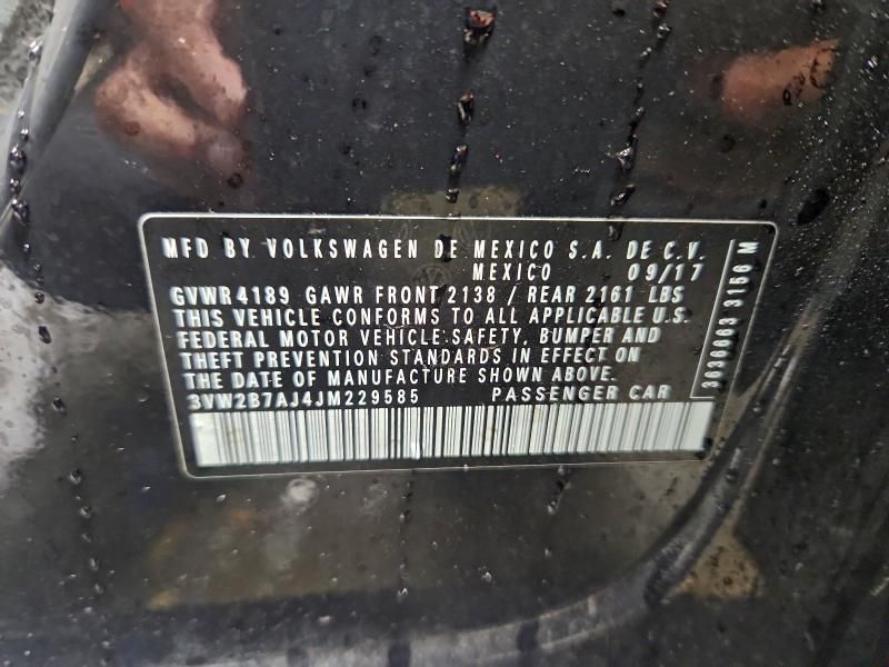 2018 Volkswagen Jetta s