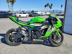 Salvage cars for sale from Copart Van Nuys, CA: 2025 Kawasaki ZX636 K