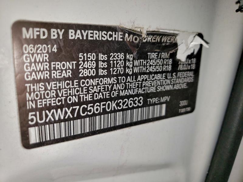 2015 BMW X3 Xdrive35i