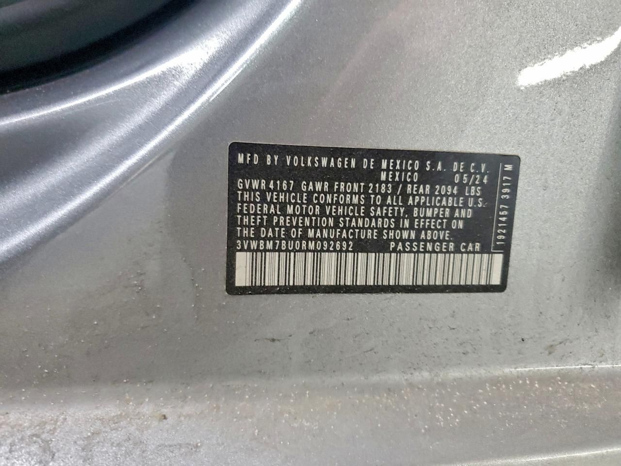 2024 Volkswagen Jetta Sport