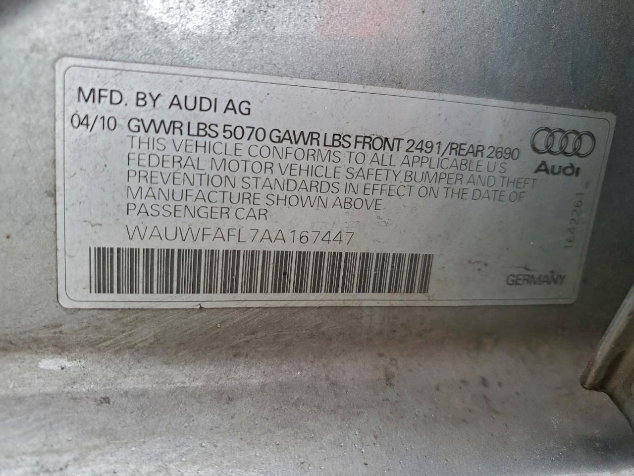 2010 Audi A4 Premium Plus