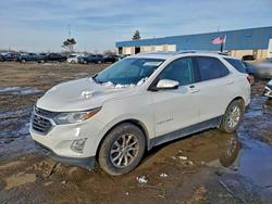 Salvage cars for sale from Copart Woodhaven, MI: 2018 Chevrolet Equinox lt