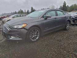 2017 Ford Fusion se Hybrid en venta en Graham, WA