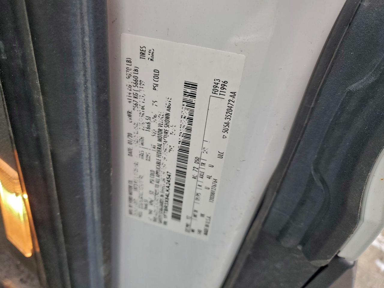 2020 Ford Transit T-250 Delivery Van
