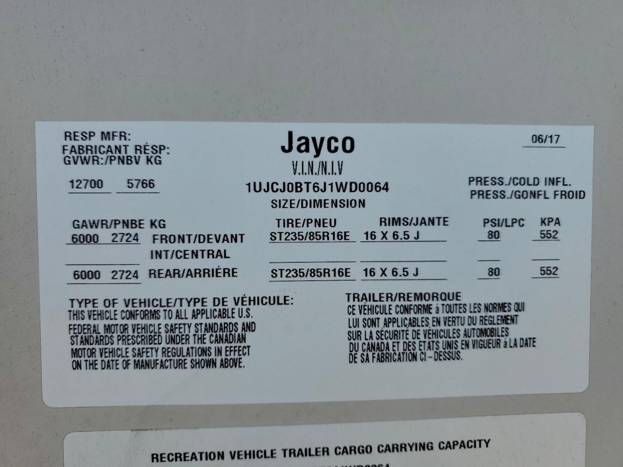 2018 Jayco Eagle