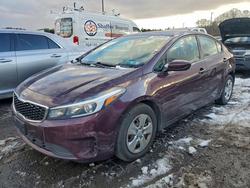 KIA salvage cars for sale: 2018 KIA Forte lx