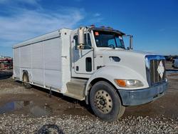 Salvage trucks for sale at Houston, TX auction: 2014 Peterbilt 337 Delivery Truck