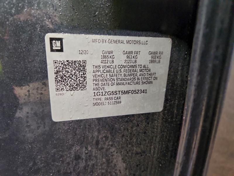 2021 Chevrolet Malibu rs