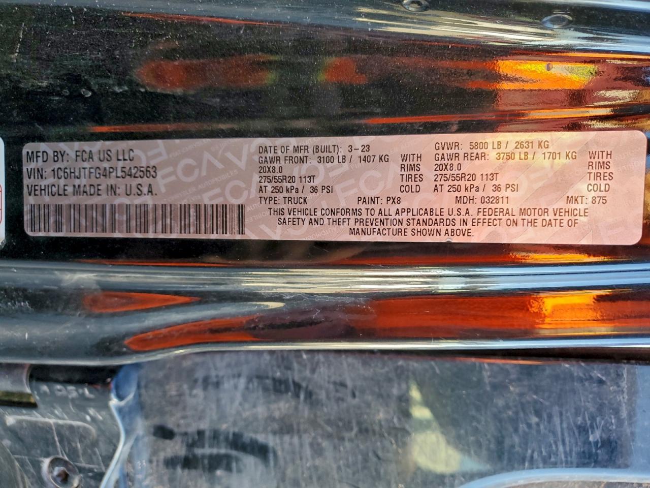 2023 Jeep Gladiator Overland