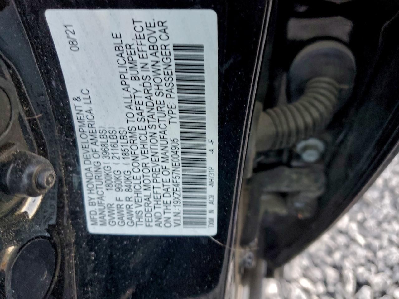 2022 Honda Insight ex