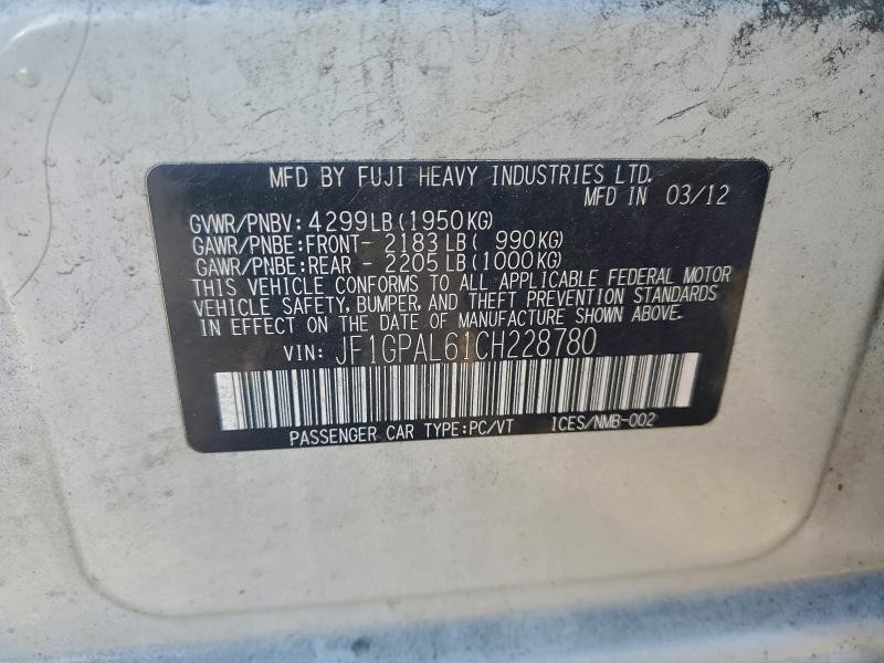 2012 Subaru Impreza Sport Premium