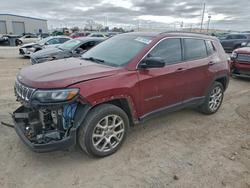 Jeep salvage cars for sale: 2022 Jeep Compass Latitude lux