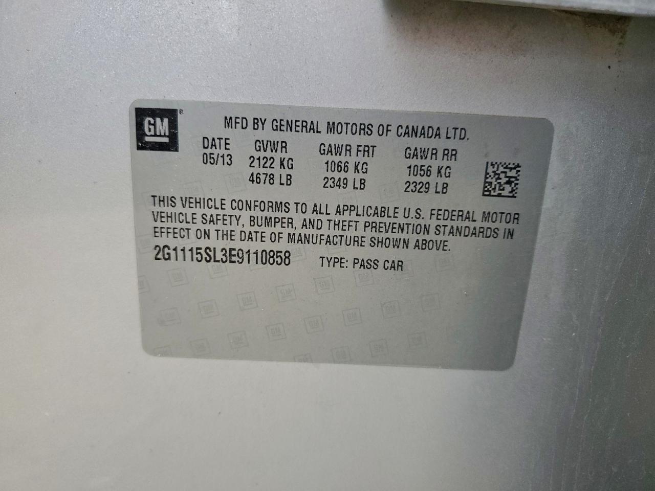 2014 Chevrolet Impala lt