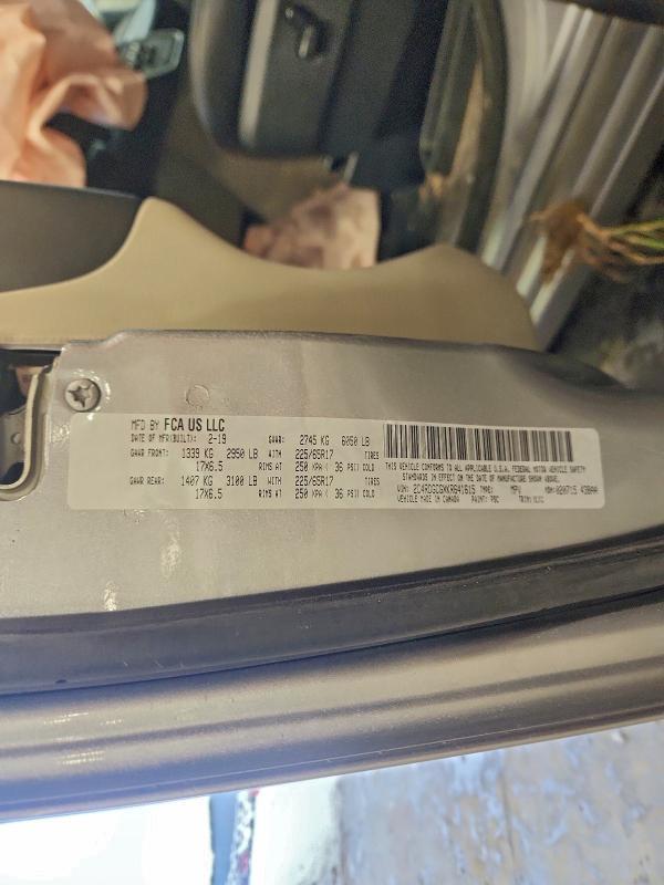 2019 Dodge Grand Caravan sxt