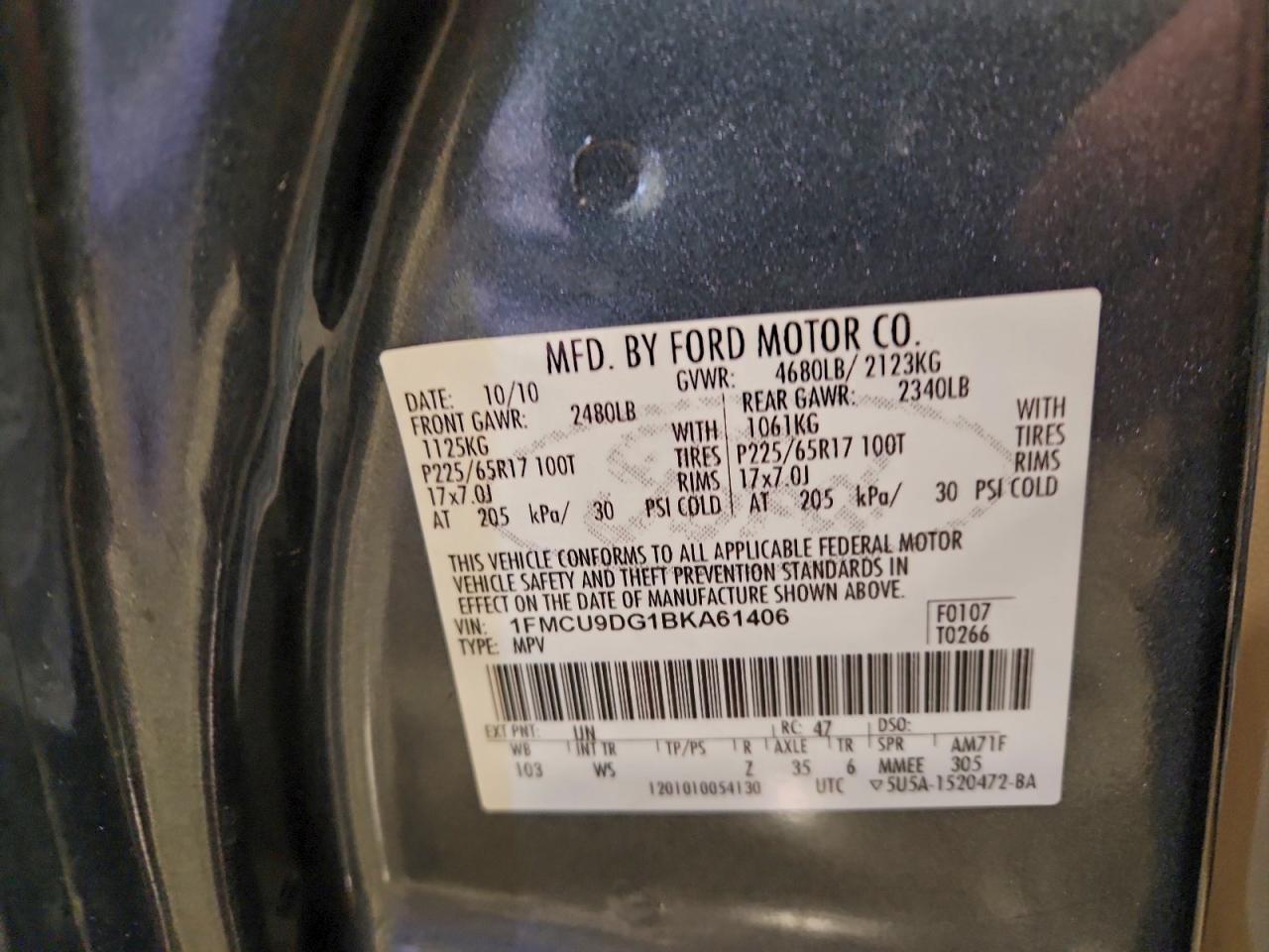 2011 Ford Escape xlt