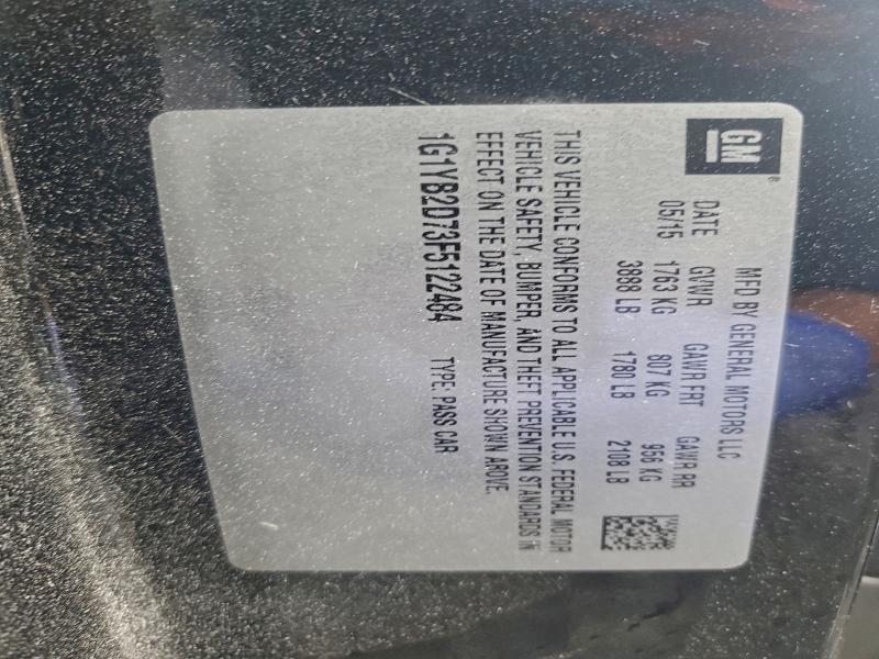 2015 Chevrolet Corvette Stingray 1LT