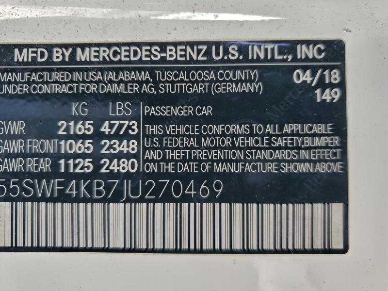 2018 Mercedes-Benz C 300 4matic