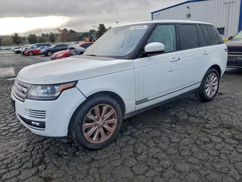 2017 Land Rover Range Rover hse