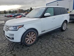 Vehiculos salvage en venta de Copart Vallejo, CA: 2017 Land Rover Range Rover hse