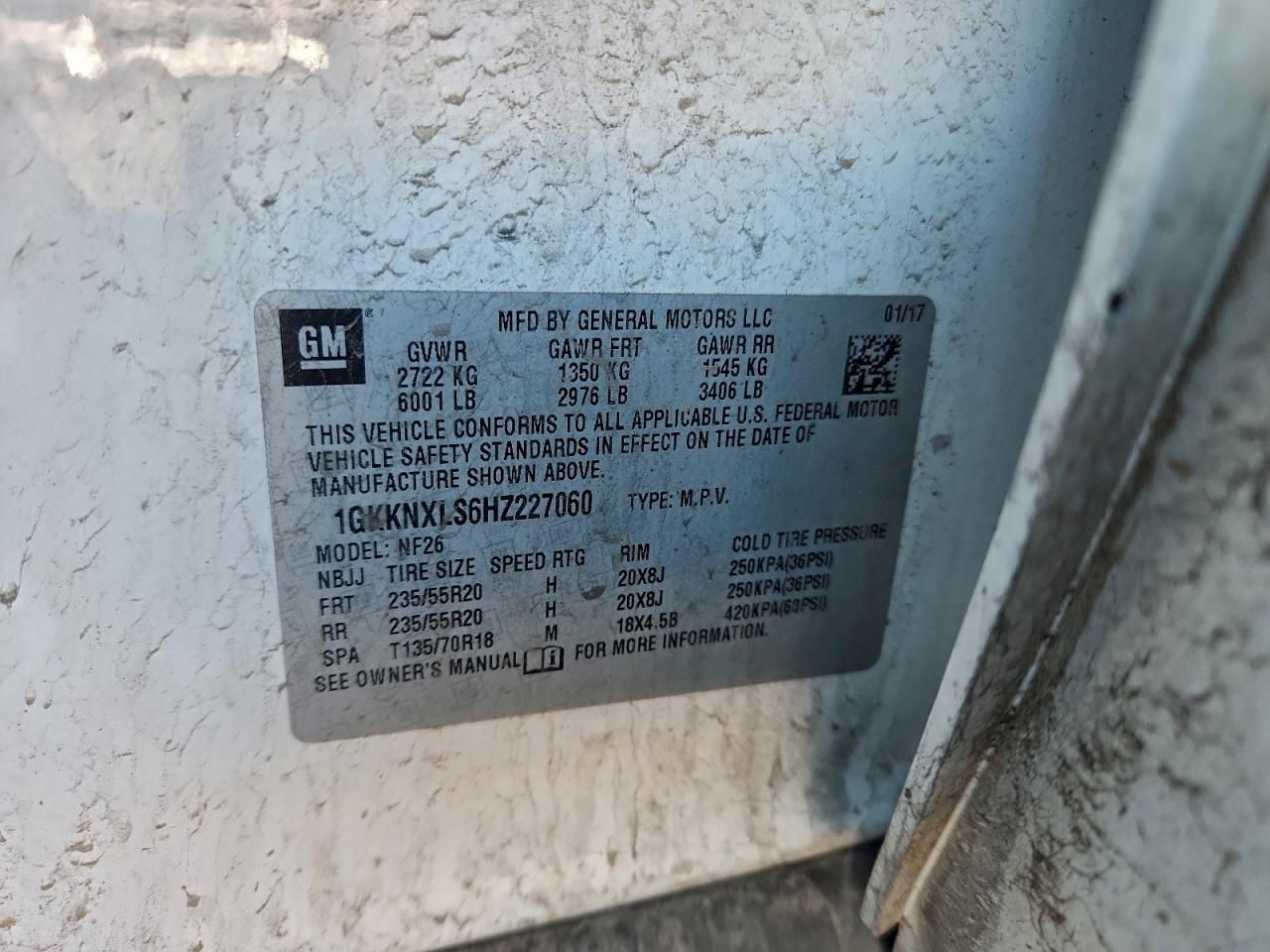 2017 GMC Acadia Denali