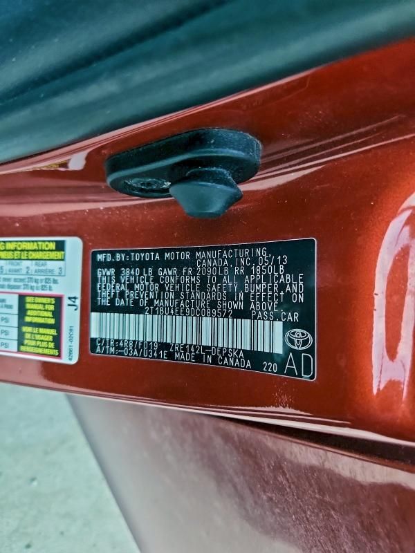 2013 Toyota Corolla Base