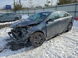 KIA Vehiculos salvage en venta: 2020 KIA Forte gt Line