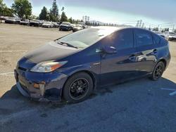 Salvage cars for sale from Copart Rancho Cucamonga, CA: 2015 Toyota Prius