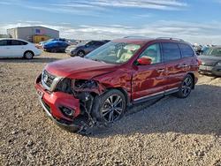Nissan Pathfinder salvage cars for sale: 2020 Nissan Pathfinder Platinum