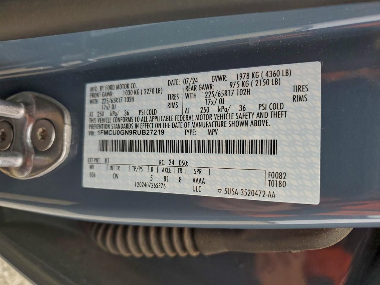 2024 Ford Escape Active