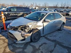 Salvage cars for sale from Copart Bridgeton, MO: 2018 Toyota Corolla l