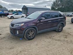 KIA Sorento salvage cars for sale: 2015 KIA Sorento lx