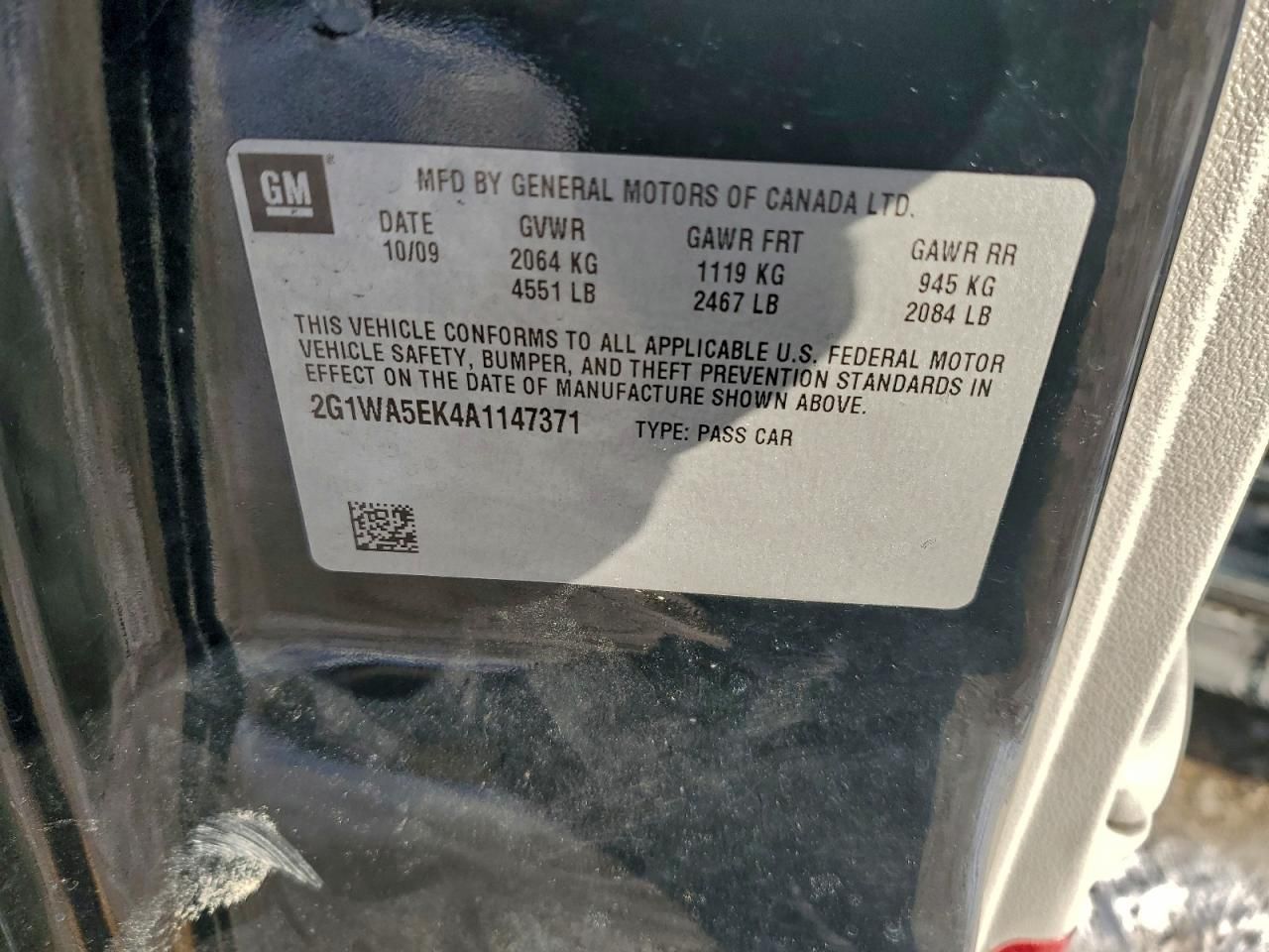 2010 Chevrolet Impala ls