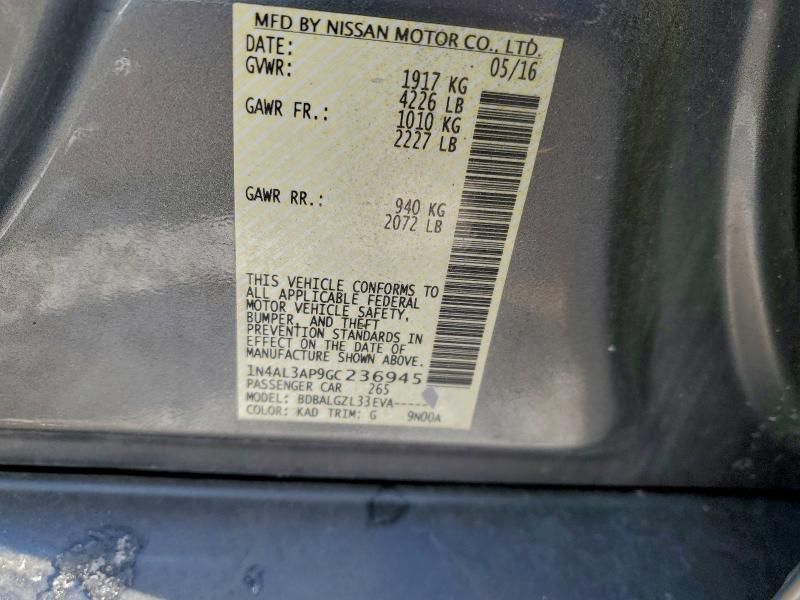 2016 Nissan Altima 2.5