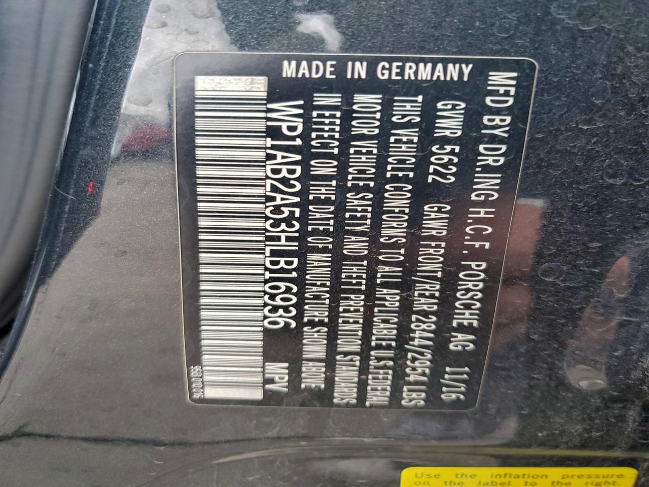 2017 Porsche Macan s