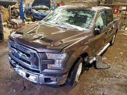 Salvage cars for sale from Copart London, ON: 2016 Ford F150 Supercrew