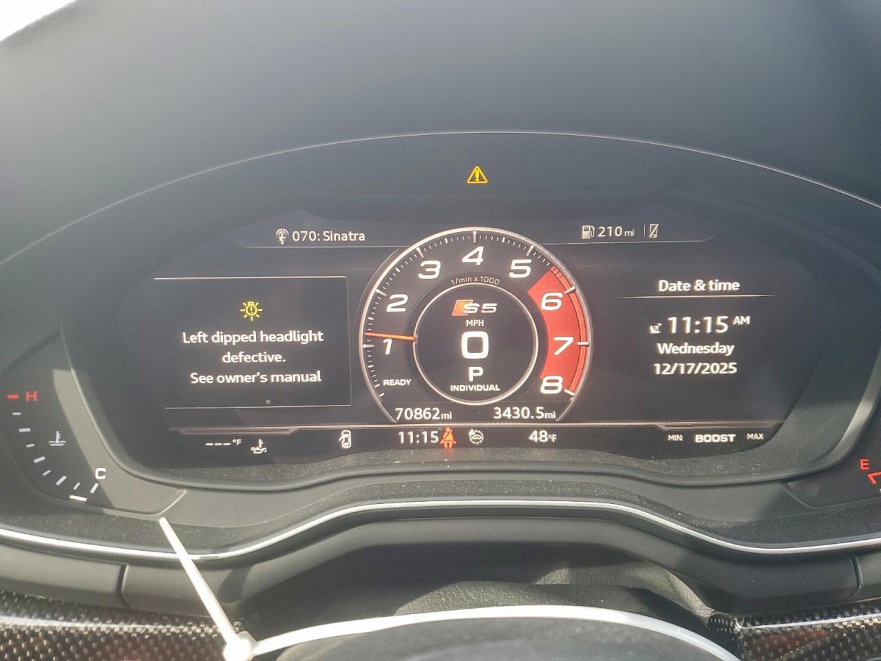 2018 Audi S5 Prestige