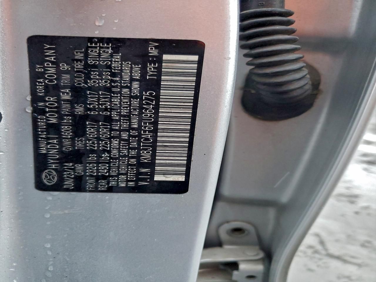 2015 Hyundai Tucson gls