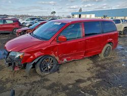 Salvage cars for sale from Copart Woodhaven, MI: 2015 Dodge Grand Caravan se