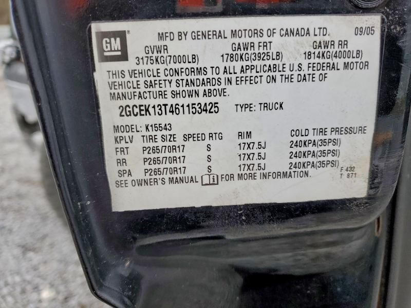 2006 Chevrolet Silverado K1500