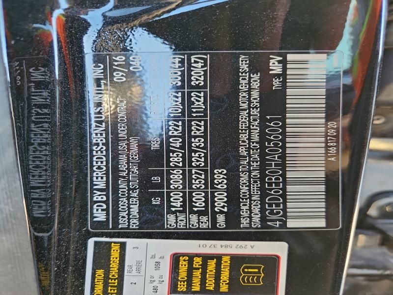 2017 Mercedes-Benz Gle Coupe 43 amg