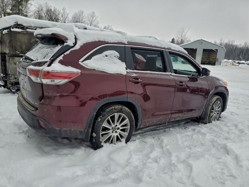 2016 Toyota Highlander xle