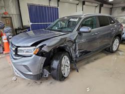 Volkswagen salvage cars for sale: 2021 Volkswagen Atlas Cross Sport se