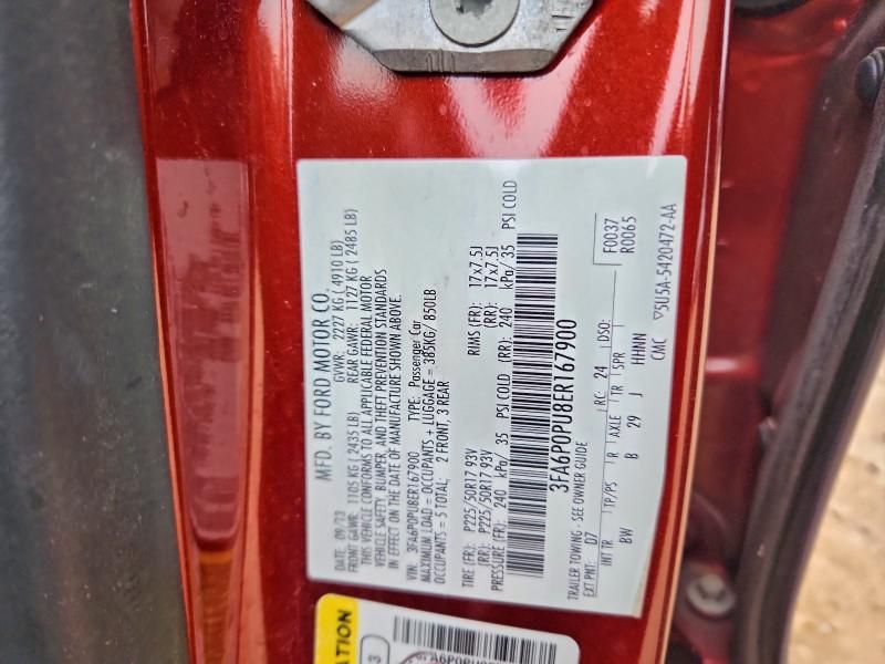 2014 Ford Fusion se Phev