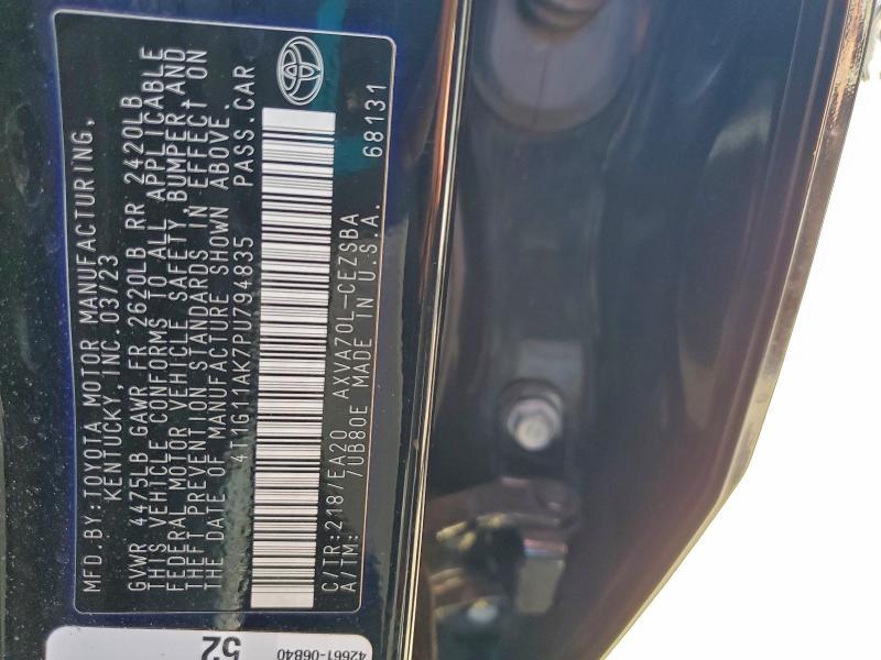 2023 Toyota Camry se Night Shade