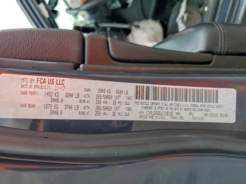 2018 Jeep Grand Cherokee Laredo