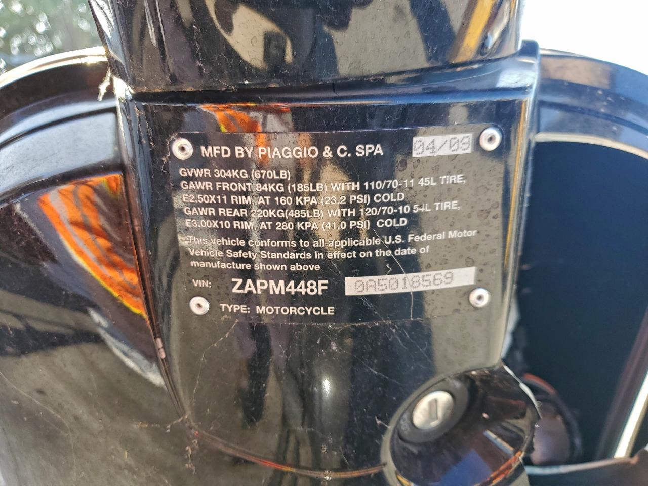 2010 Vespa LX 150