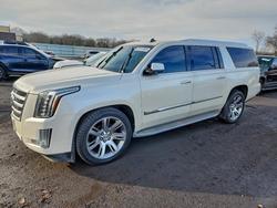 Salvage cars for sale from Copart Waldorf, MD: 2015 Cadillac Escalade esv Luxury