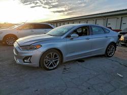 Ford salvage cars for sale: 2019 Ford Fusion Titanium